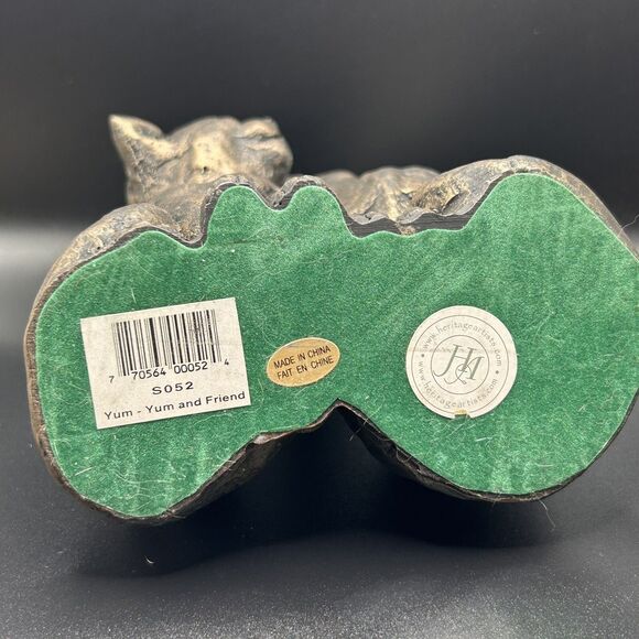 Cats Frith Sculptures Yum Yum and Friend Cold Cast Bronze by Paul Jenkins 6 inch - Picture 8 of 13